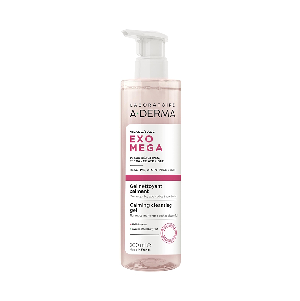 A-DERMA Exomega upokojujúci čistiaci gél 200 ml kúpite na Mojalekaren.sk