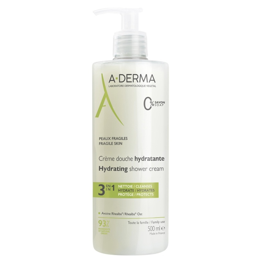 A-DERMA Hydratačný sprchový krém 3v1 500ml kúpite na Mojalekaren.sk