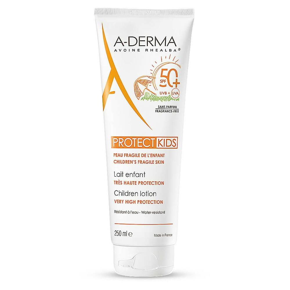 A-DERMA PROTECT KIDS mlieko pre deti SPF 50+ 250ml kúpite na Mojalekaren.sk