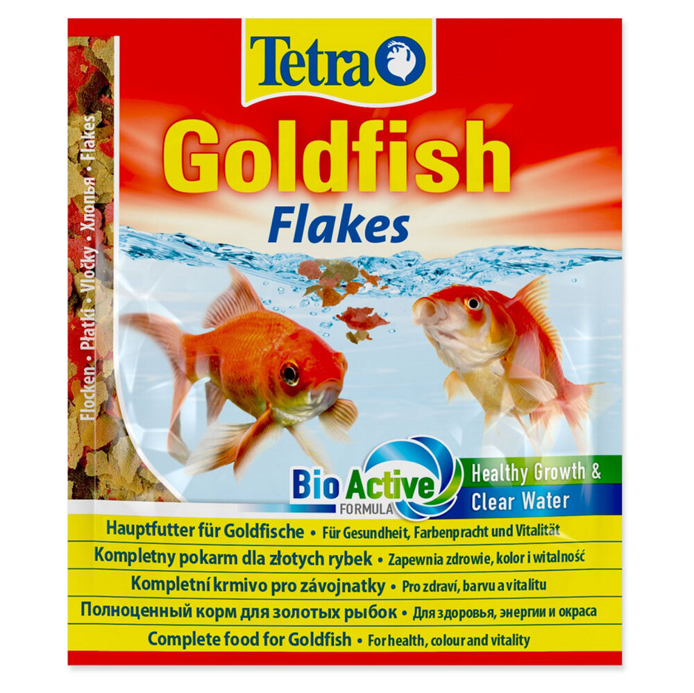 Krmivo Tetra Goldfish vločky sáčok 12g