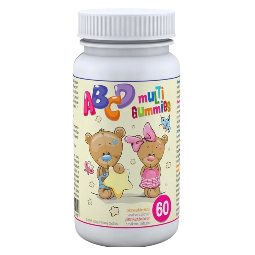 CLINICAL ABCD Multi gummies 60 pektínových cukríkov