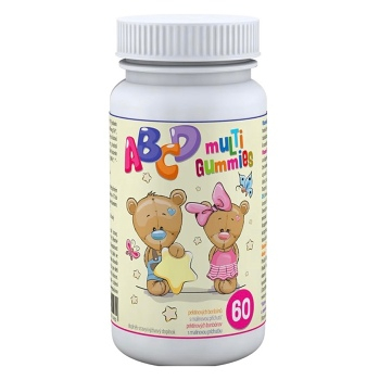 CLINICAL ABCD Multi gummies 60 pektínových cukríkov (Vitamíny, multivitamíny pro děti) - Viaczložkové