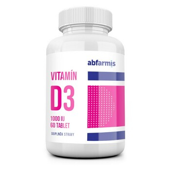 ABFARMIS Vitamín D3 1000 IU 60 tabliet