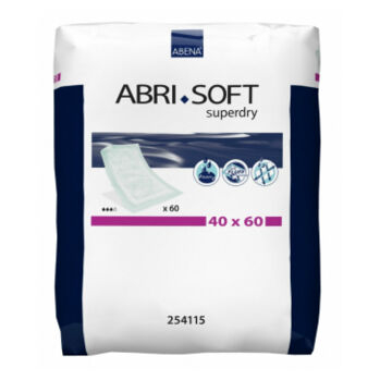 ABRI Soft superdry podložky 5 kvapiek 40 x 60 cm 60 kusov