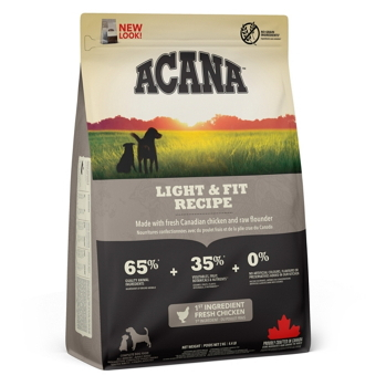 ACANA Adult Light&Fit granule pre psov 1 ks, Hmotnosť balenia (g): 6 kg