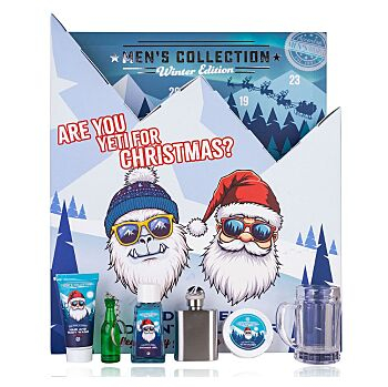 ACCENTRA Adventný kalendár Men's Collection Winter v skladacej krabici (Kozmetické balíčky)