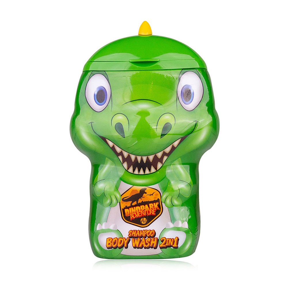 ACCENTRA Dinopark adventure 2v1 šampón a sprchový gél jablko 400 ml