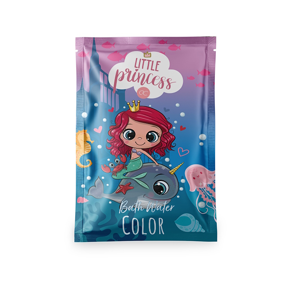 E-shop ACCENTRA Kúpeľ farebná Little princess s efektom zmeny farby 80 g