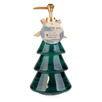 ACCENTRA Winter Spa Mydlo na ruky 520 ml Darčekový sklenený dávkovač
