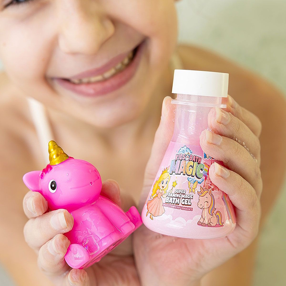 E-shop ACCENTRA Sada na kúpanie koolkidz jednorožec a penivý gél jahoda 60 ml