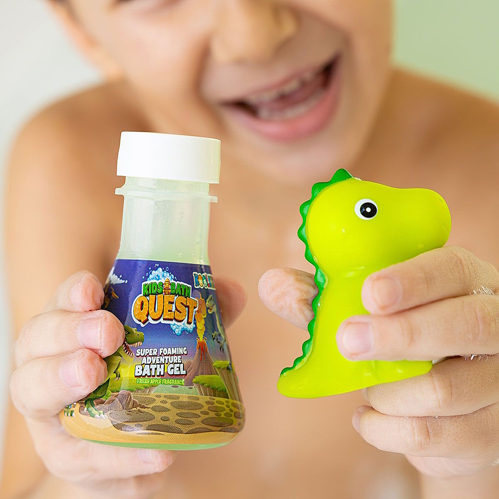 E-shop ACCENTRA Súprava na kúpanie koolkidz + striekačka dinosaurus 60 ml