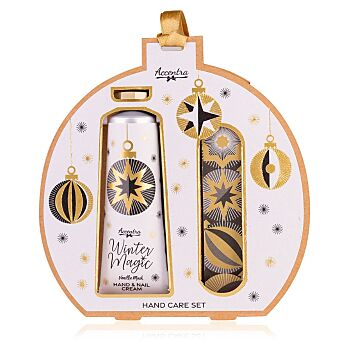 ACCENTRA Starostlivosti o ruky Winter Magic s pilníkom Darčekový set (Kozmetické balíčky) - Hydratačný
