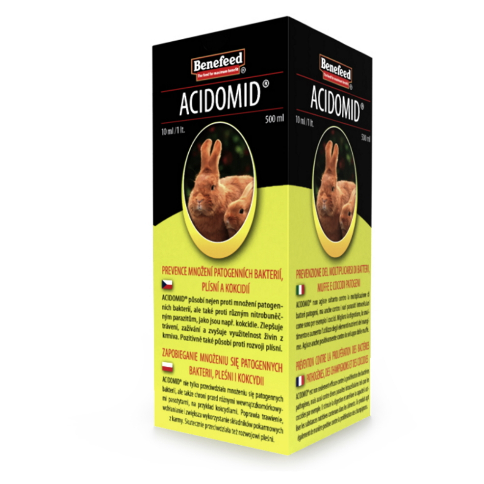 E-shop BENEFEED Acidomid K králik 500 ml