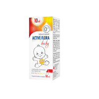 ACTIVE FLORA Baby 0+m probiotické kvapky 10 ml