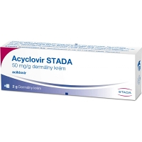 ACYCLOIR Stada krém 2 g