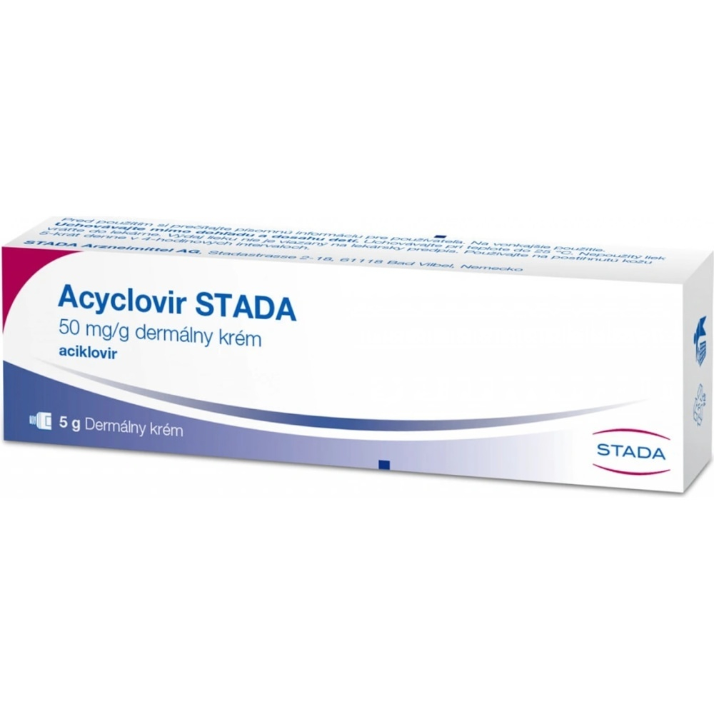 ACYCLOVIR Stada krém 5 g