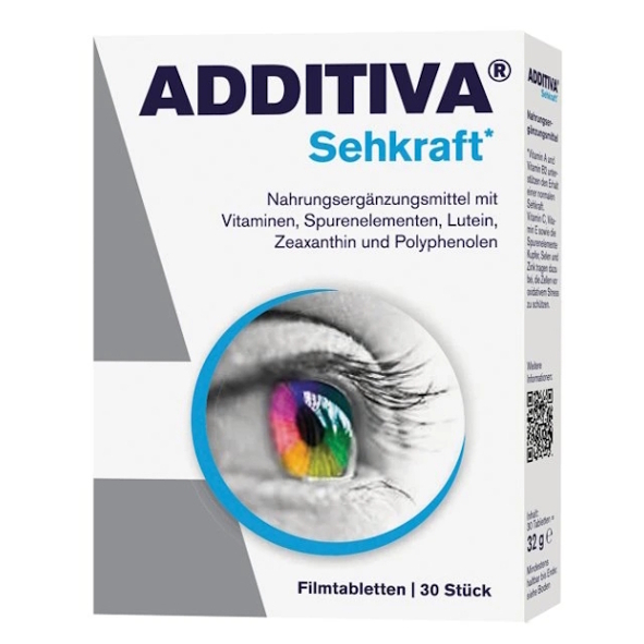 ADDITIVA Ostrý zrak 30 tabliet
