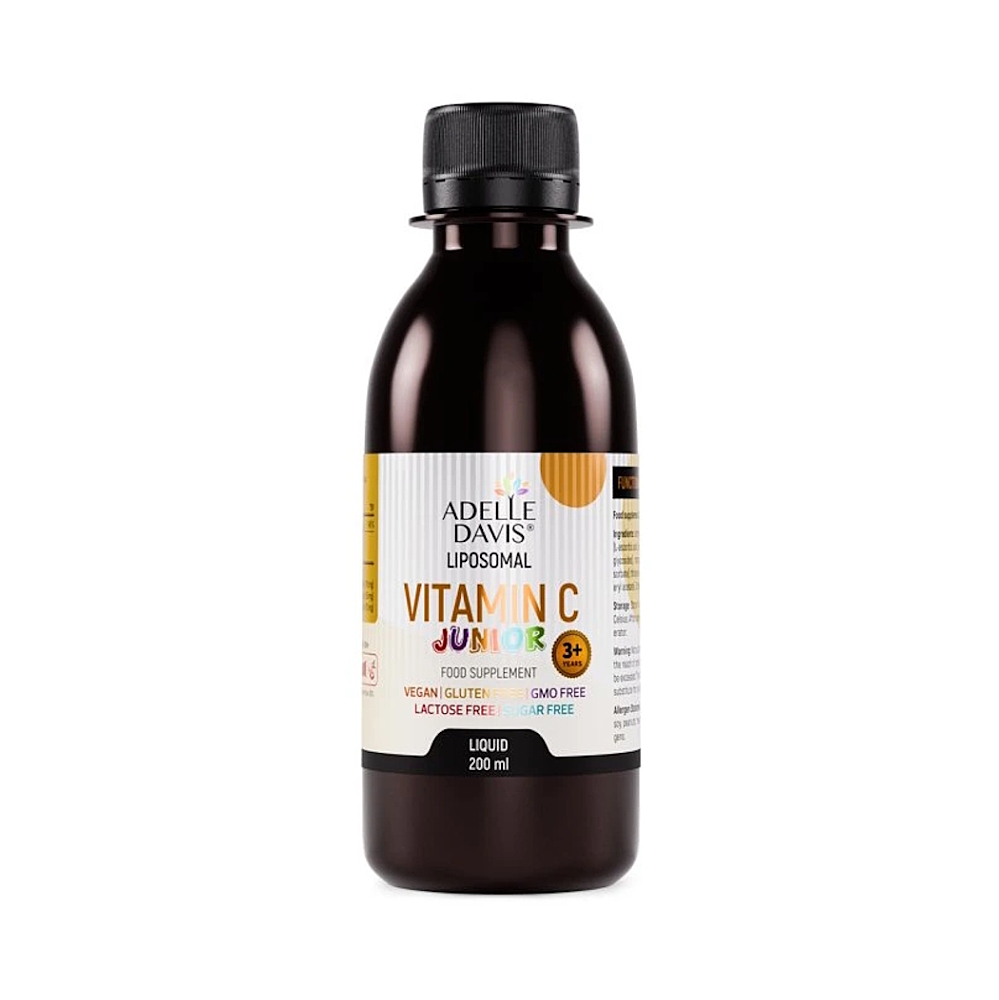 ADELLE DAVIS Lipozomálny vitamín C junior od 3 rokov 200 ml