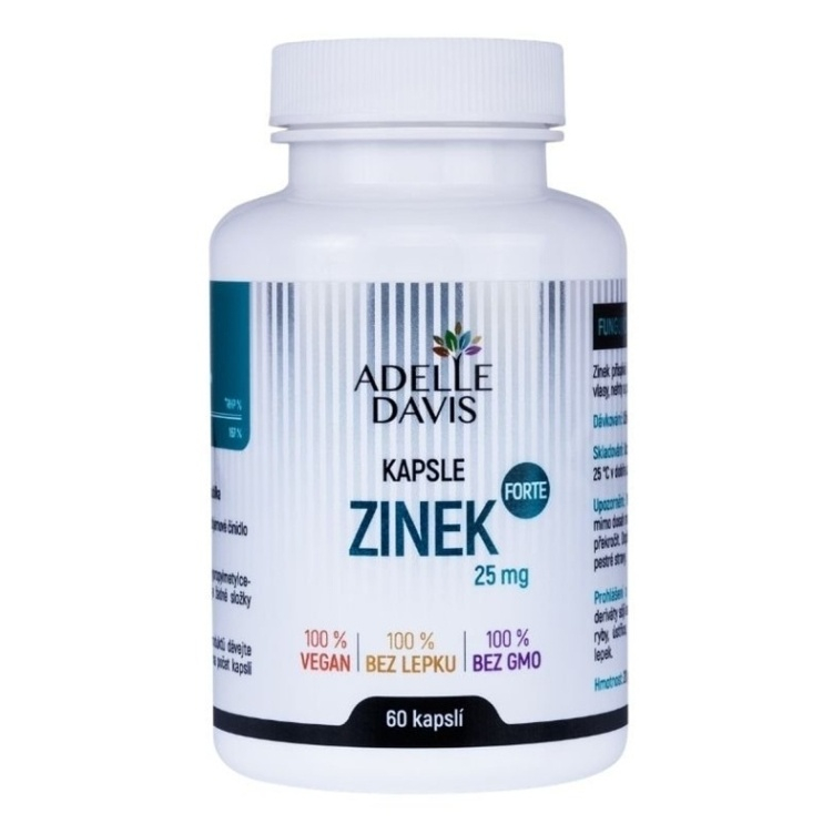 ADELLE DAVIS Zinok forte 60 kapsúl