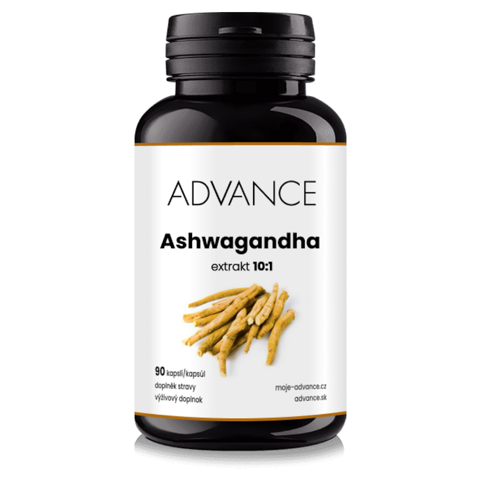 Advance Ashwagandha kapsuly pre duševnú pohodu 90 cps kúpite na Mojalekaren.sk