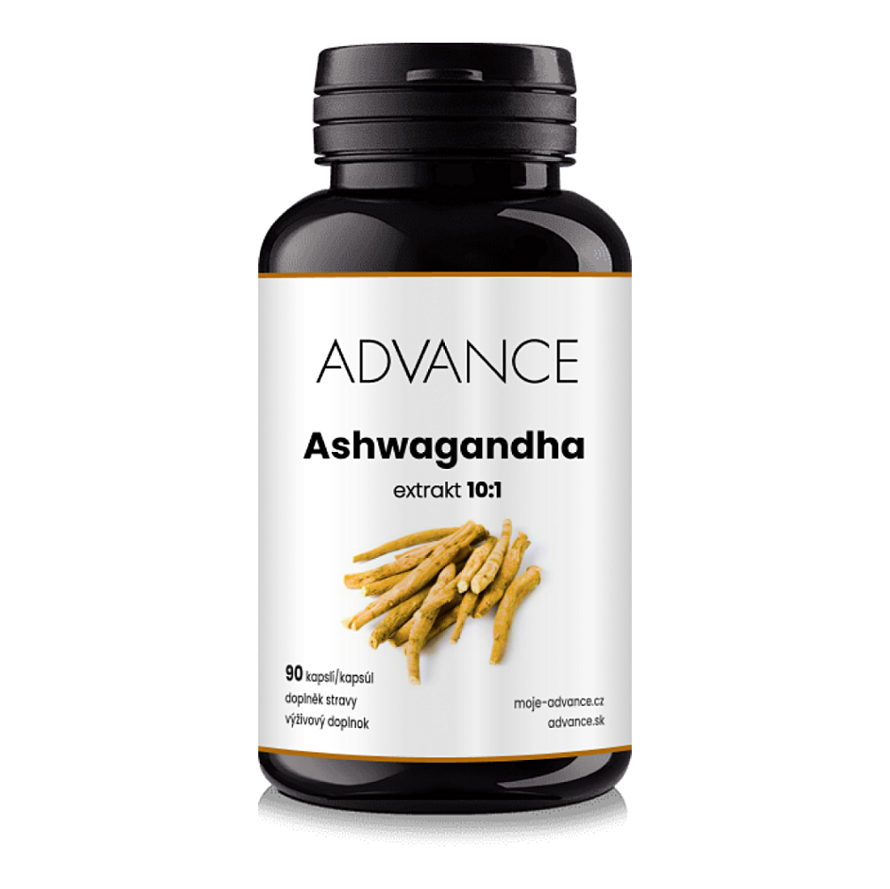 ADVANCE Ashwagandha kapsuly pre duševnú pohodu 90 cps kúpite na Mojalekaren.sk