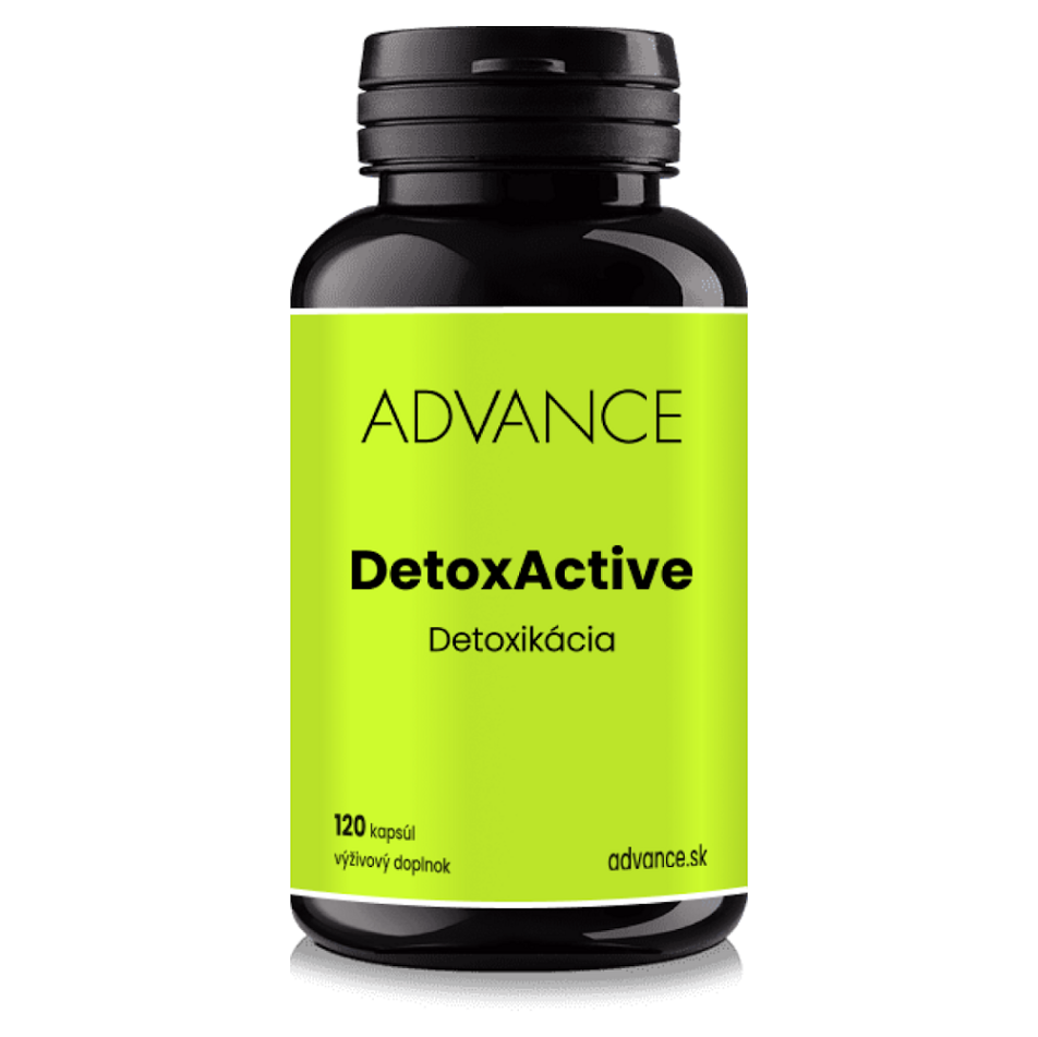 Advance DetoxActive kapsuly na detoxikáciu organizmu a podporu imunity 120 cps kúpite na Mojalekaren.sk