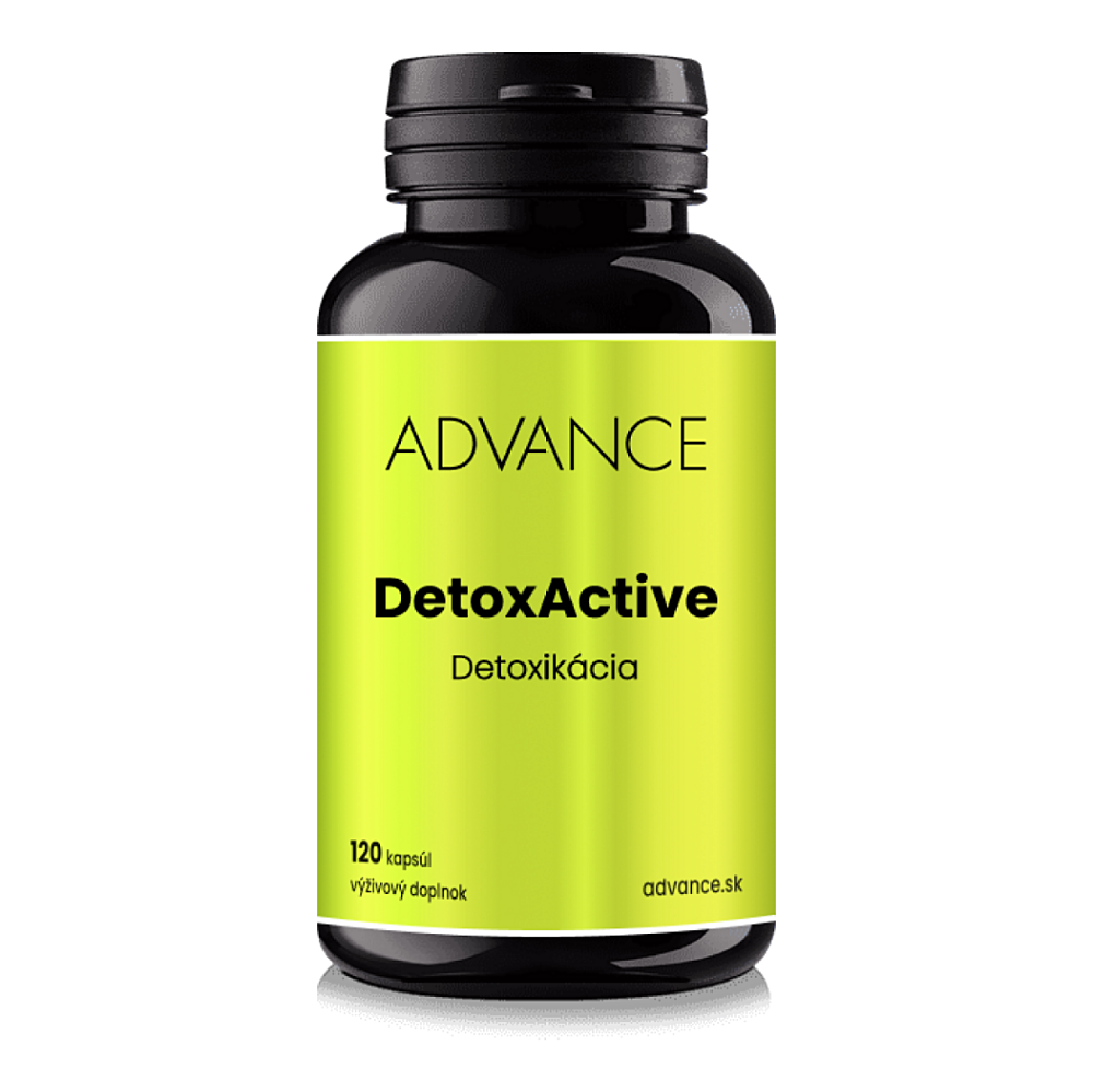 Advance DetoxActive kapsuly na detoxikáciu organizmu a podporu imunity 120 cps kúpite na Mojalekaren.sk