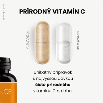ADVANCE VitaCé 60 kapsúl (Vitamín C) - Viaczložkové - obrázok 2/4