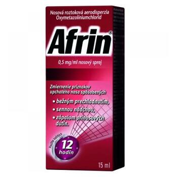 AFRIN 0,5 mg/ml nosový sprej 15 ml