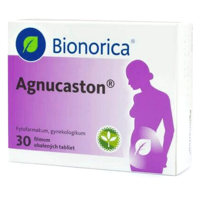 Bionorica Agnucaston 4 mg obalené tablety na liečbu predmenštruačného syndrómu pre ženy 30 tbl kúpite na Mojalekaren.sk