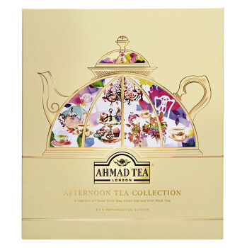 AHMAD TEA Afternoon Tea Collection 45 sáčkov v luxusnej papierovej kazete