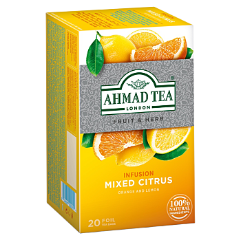 AHMAD TEA Citrusový mix 20x2 g (Ovocné čaje) - Bylinné