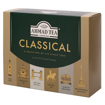 AHMAD TEA Classical tea collection čierne čaje 60 sáčkov (Čajové sady)