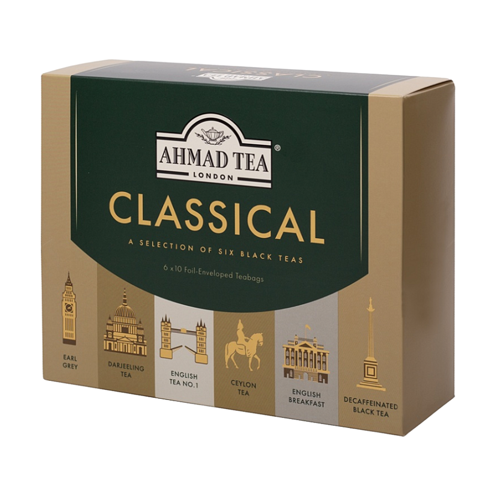 AHMAD TEA Classical tea collection čierne čaje 60 sáčkov