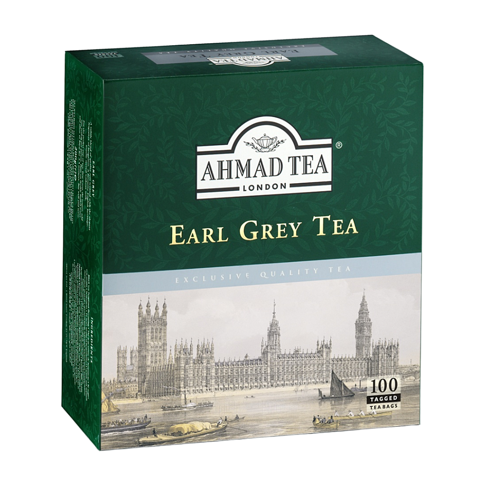 AHMAD TEA Earl Grey Tea 100x 2 g