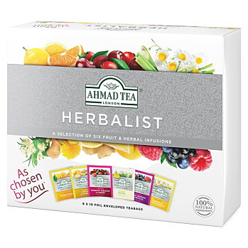 AHMAD TEA Herbalist bylinné a zelené čaje 60 sáčkov (Čajové sady)