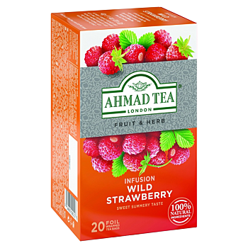 AHMAD TEA Lesná jahoda 20x 2 g (Ovocné čaje)