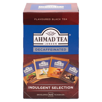 AHMAD TEA Selection Decaffinated čierny čaj 20 sáčkov (Čierne čaje)