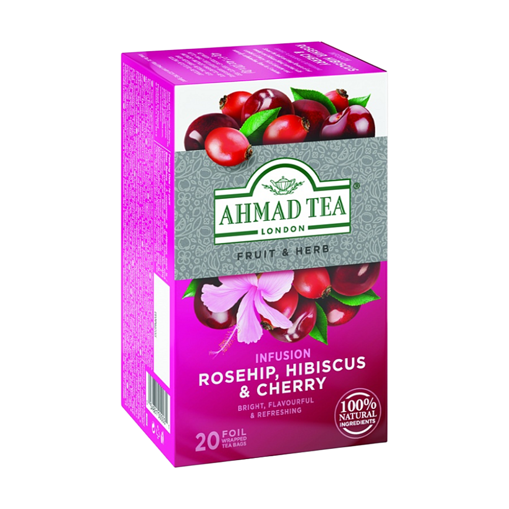 AHMAD TEA Šípka a čerešňa 20x 2 g