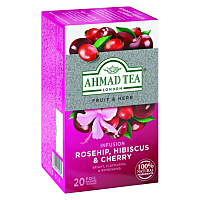 AHMAD TEA Šípka a čerešňa 20x 2 g