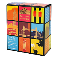 AHMAD TEA Taste of London čierne a zelené čaje 40 vrecúšok