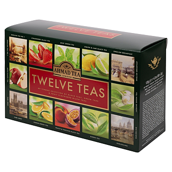 AHMAD TEA Twelve teas 60 sáčkov (Bylinné čaje)