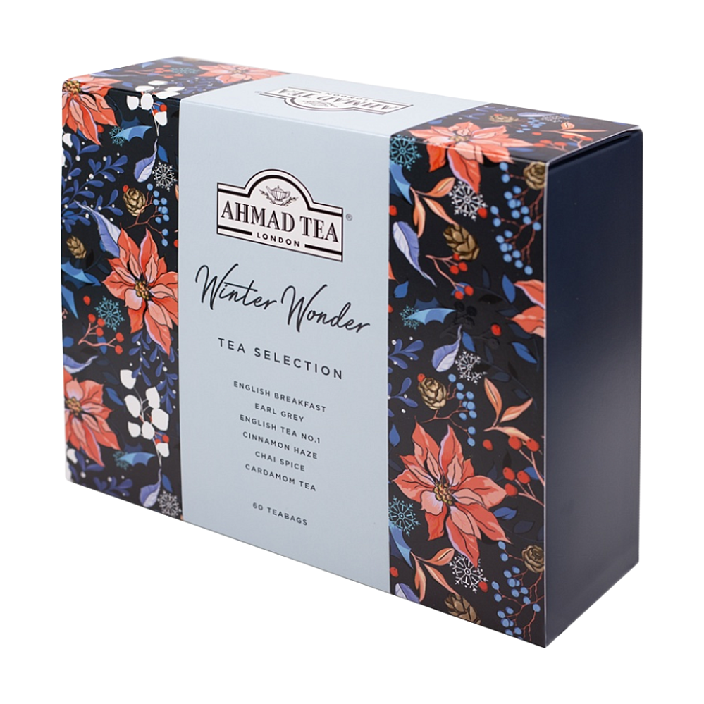 AHMAD TEA Winter wonder selection čierne čaje 60 sáčkov