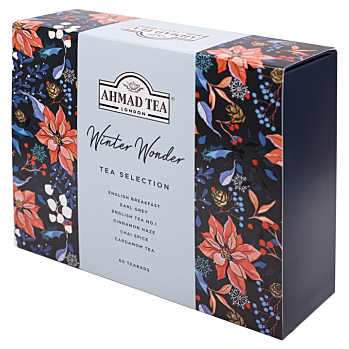 AHMAD TEA Winter wonder selection čierne čaje 60 sáčkov (Čierne čaje) - Jednodruhové, Čierne
