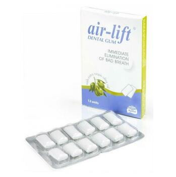 Air-Lift Svieži dych Dentálna žuvačky 12 ks