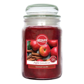 AIRPURE Vonná sviečka Apple Cinnamon 510 g (Vonné sviečky)