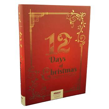 AIRPURE darčeková sada Vianočná kniha Wax Melt 12 ks