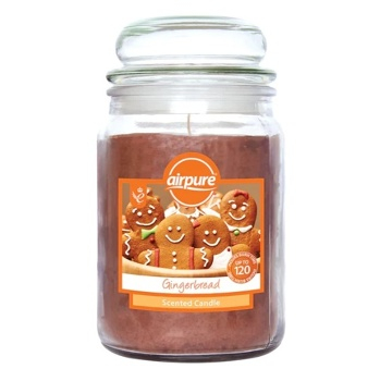 AIRPURE Vonná sviečka Gingerbread 510 g (Vonné sviečky)