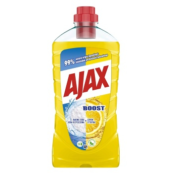 AJAX Boost Baking Soda & Lemon Univerzálny čistiaci prostriedok 1l (Univerzálne čistiace prostriedky)