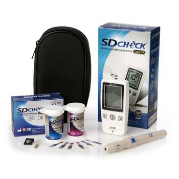 CELIMED Glukometer SD-CheckGOLD + 50 prúžkov